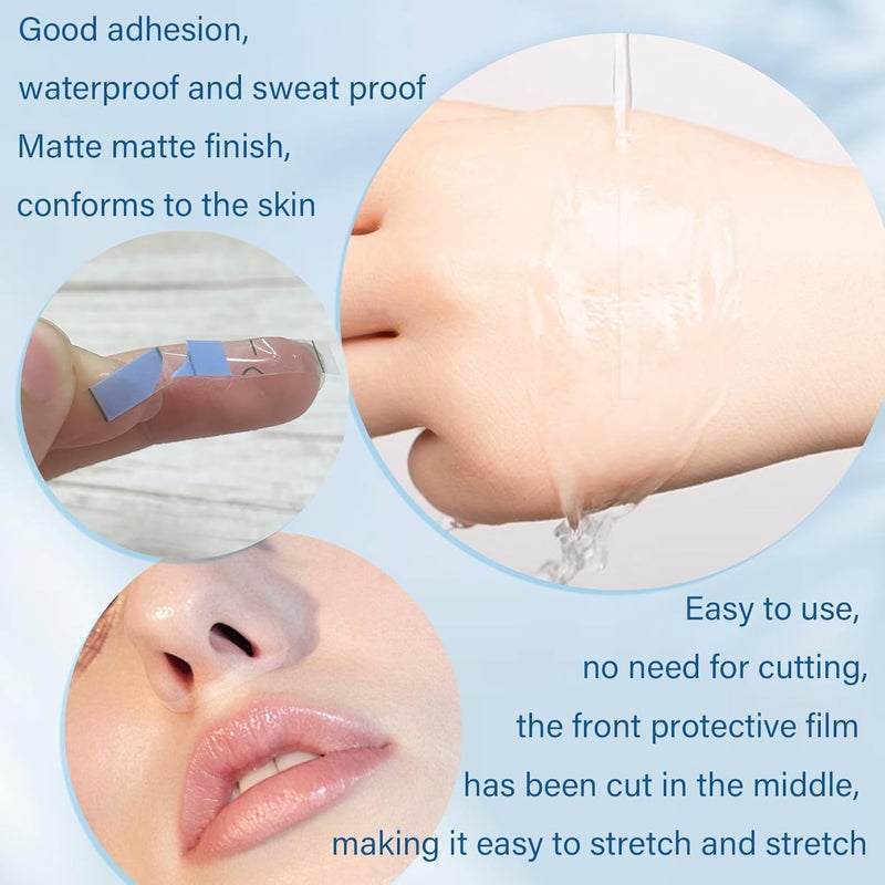 EKIND Invisible Nose Slimming Strips, Tighten Nostrils, Enhance Nose Shape, Ideal for Large Nostrils And Low Nose Bridge, Lightweight Nasal Shaping Patches(40PCS,Transparent) - Image 5